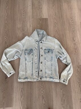 Z Supply Knit Denim Jacket